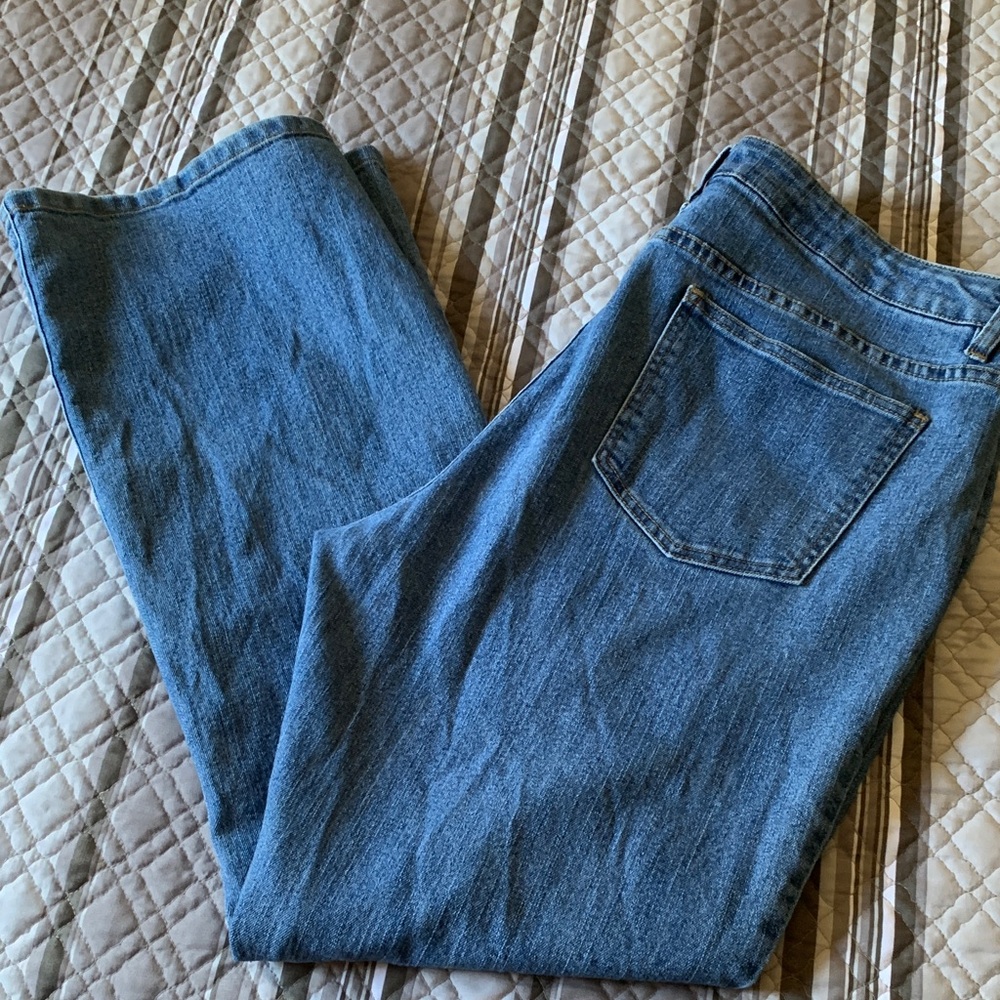 Crazy Horse by Liz Claiborne Flair Leg Jeans
